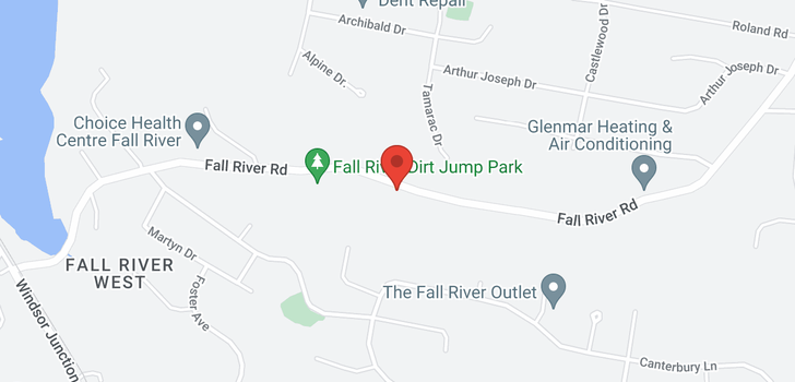 map of 1001 Fall River Road